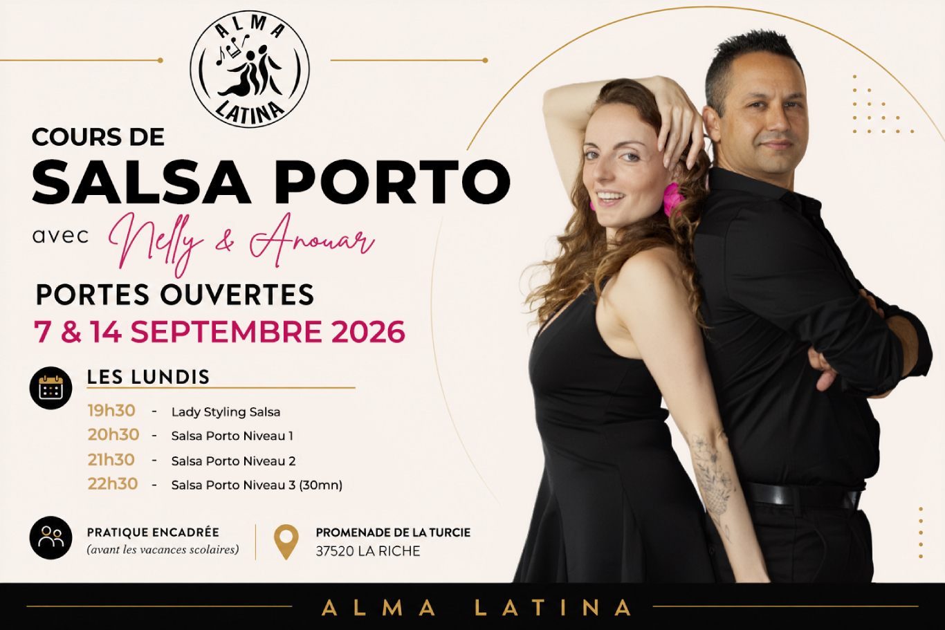 Portes ouvertes cours de Salsa d'Alma Latina